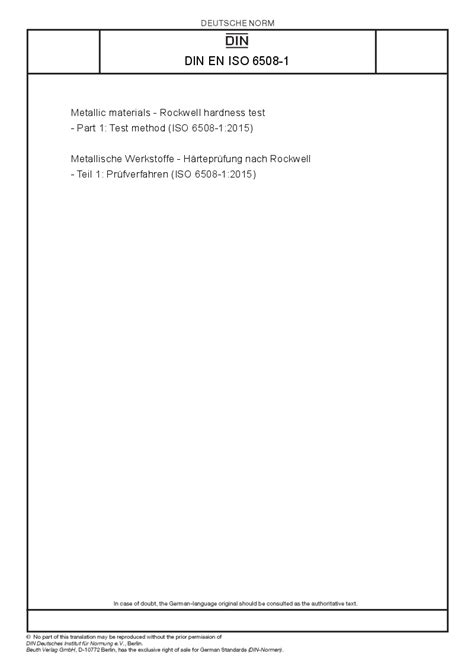 rockwell hardness test lab report introduction|iso 6508 1 2023 pdf.